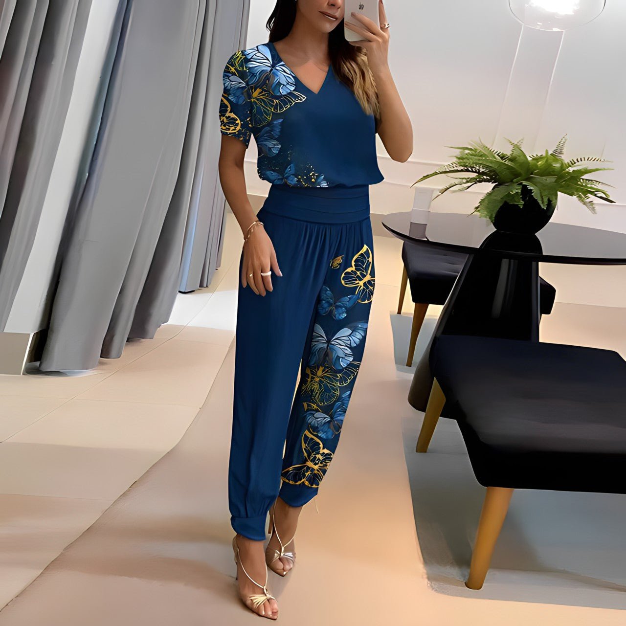 Pakwa | Stylish Blouse & Pants Set – Trendy & Effortless
