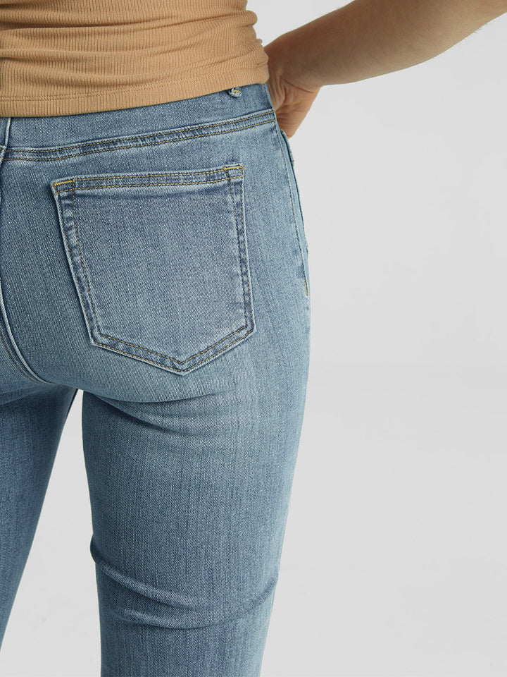 Front Pocket Flare Jeans