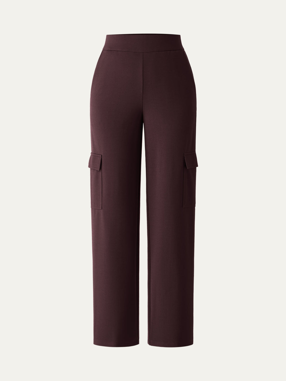 High Waisted Straight Leg Cargo Pant