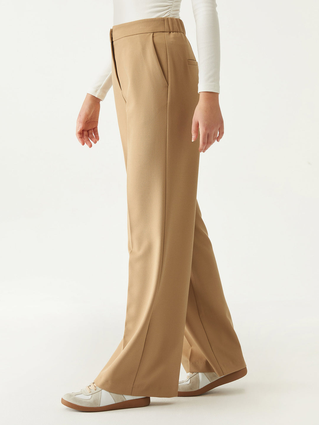 Effortless Slim Straight Leg Work Pants