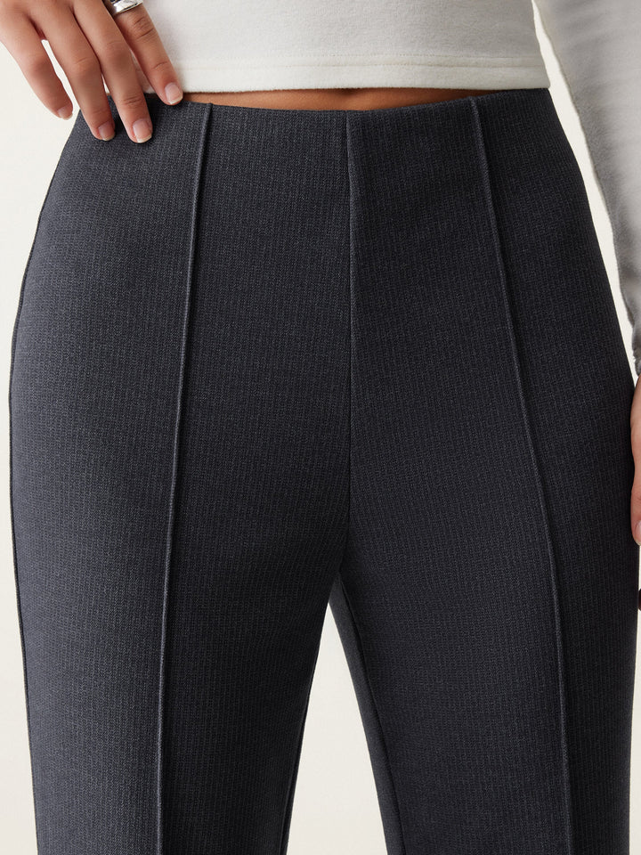 Kickout Pull-On Cropped Flare Pant