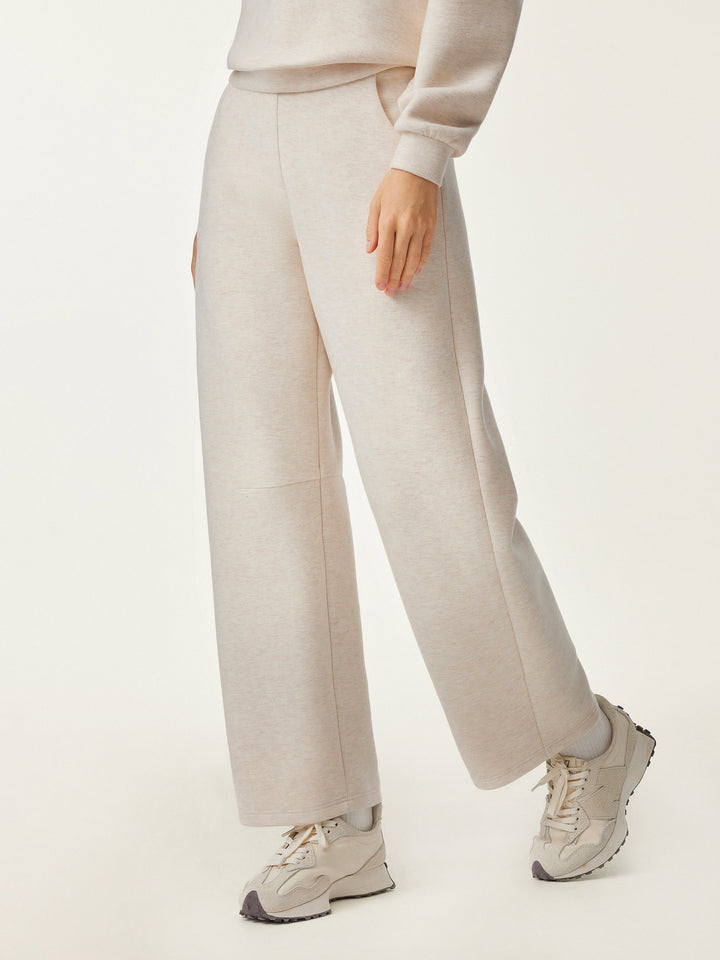 High Waisted Cozy Barrel Leg Pant