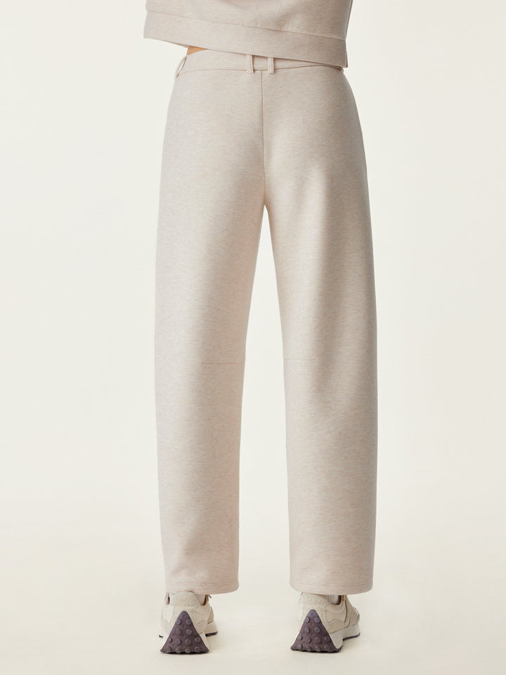 High Waisted Cozy Barrel Leg Pant