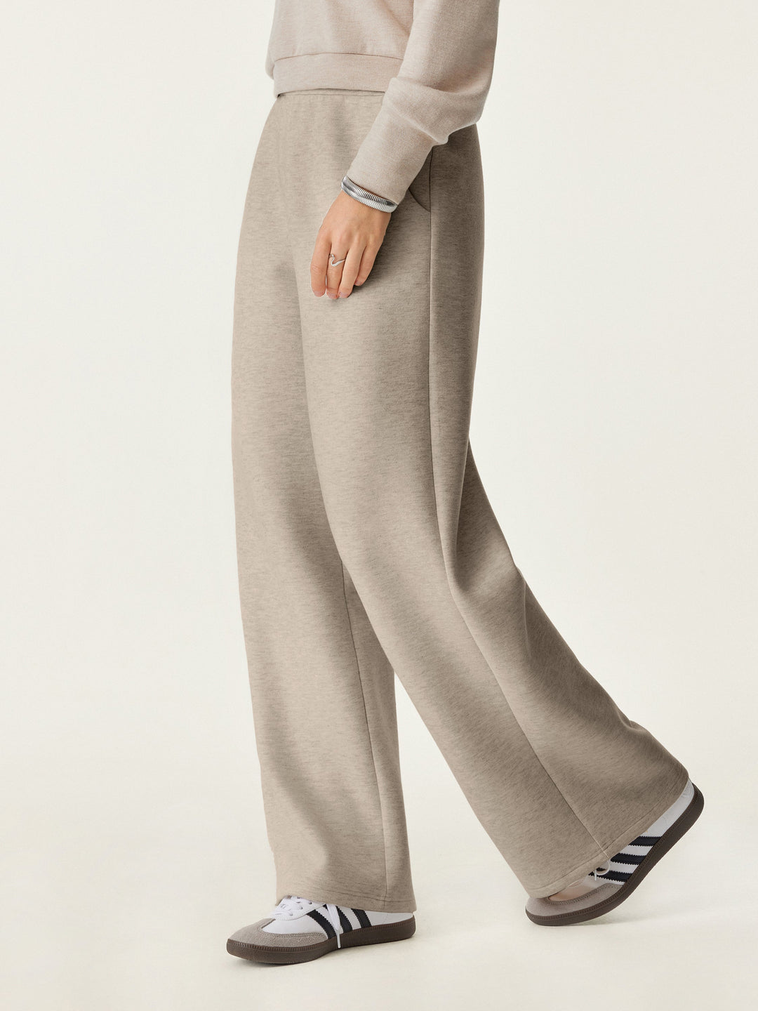 High Waisted Cozy Straigh Leg Pant