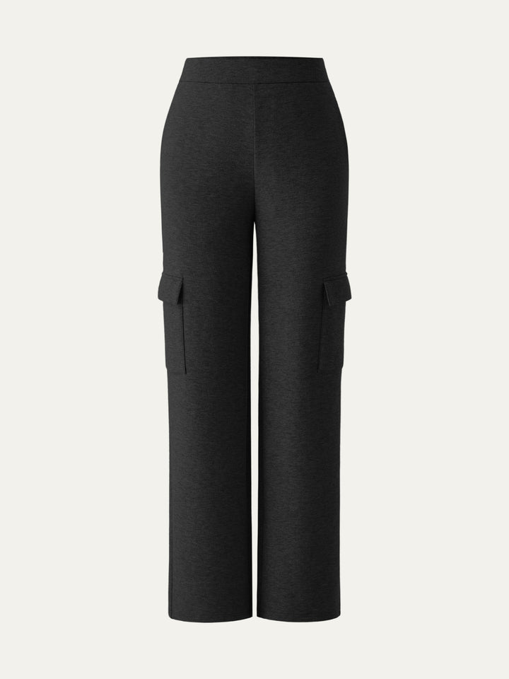 High Waisted Classic Straight Cargo Pant