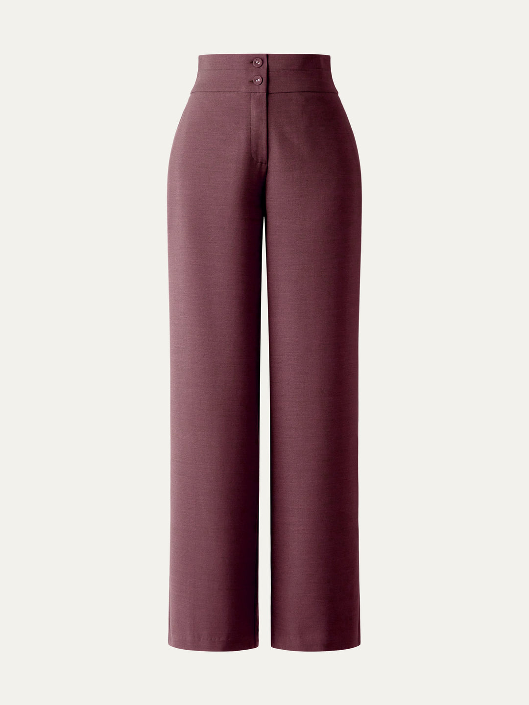 High Rise Pant Straight Leg Suit Pant