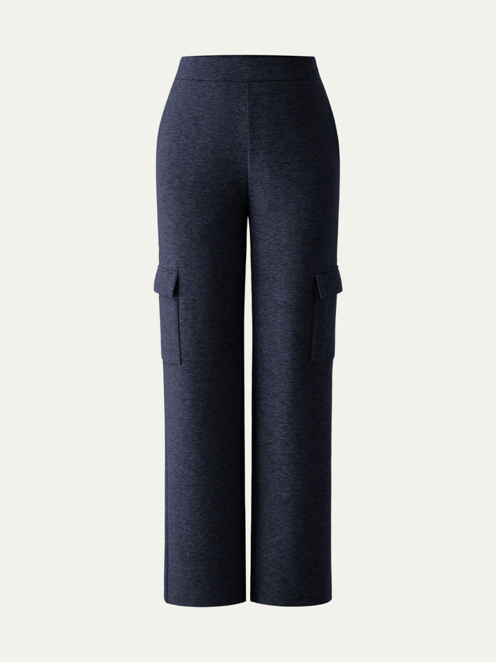 High Waisted Classic Straight Cargo Pant