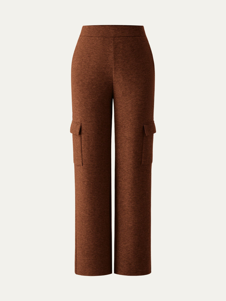 High Waisted Classic Straight Cargo Pant