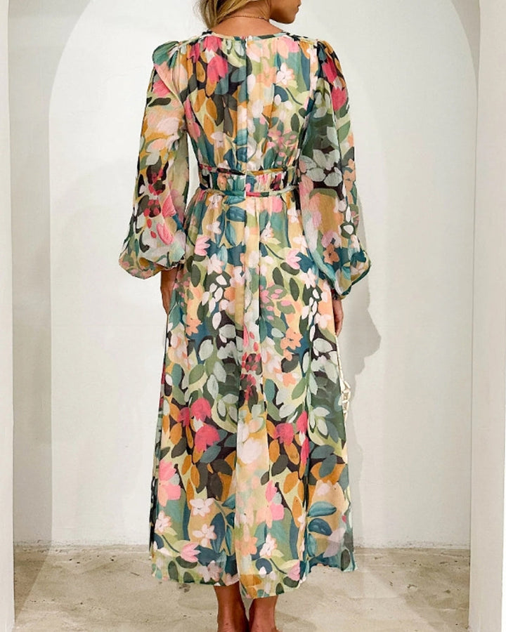 Lot | Elegant Floral Dress