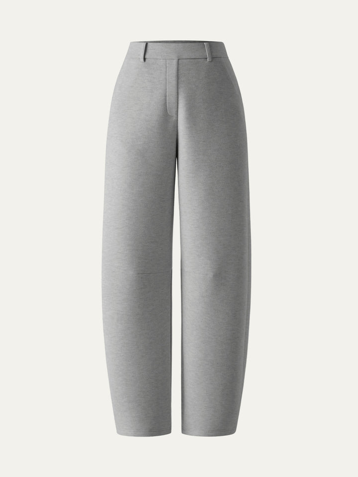 High Waisted Cozy Barrel Leg Pant