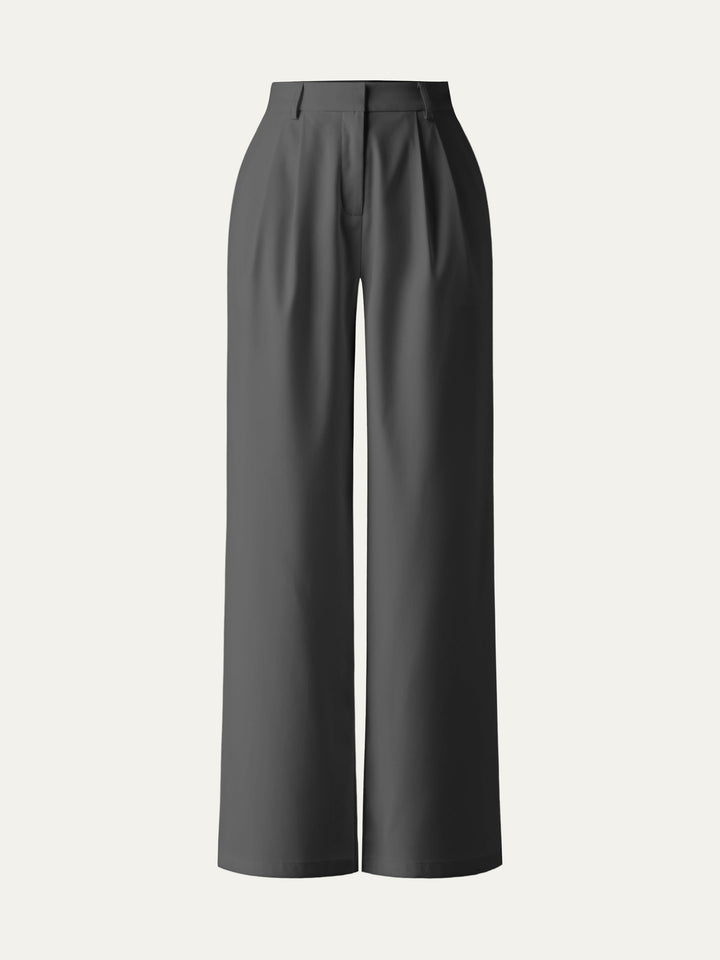 Effortless Wide-leg Tailored Pant