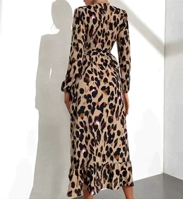 Elodie | Luxe Leopard Dress