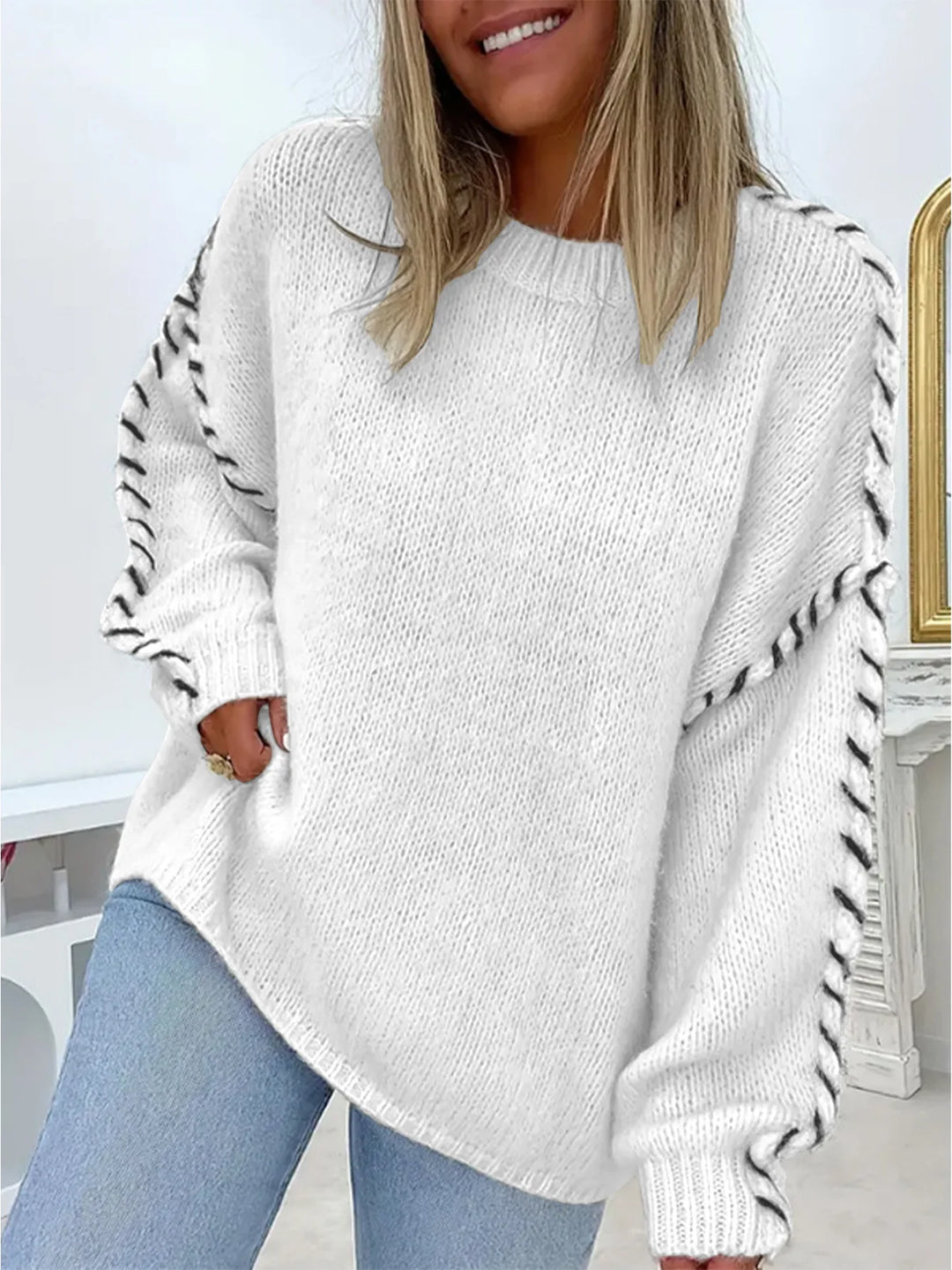 Cloe | Warm casual knitted sweater