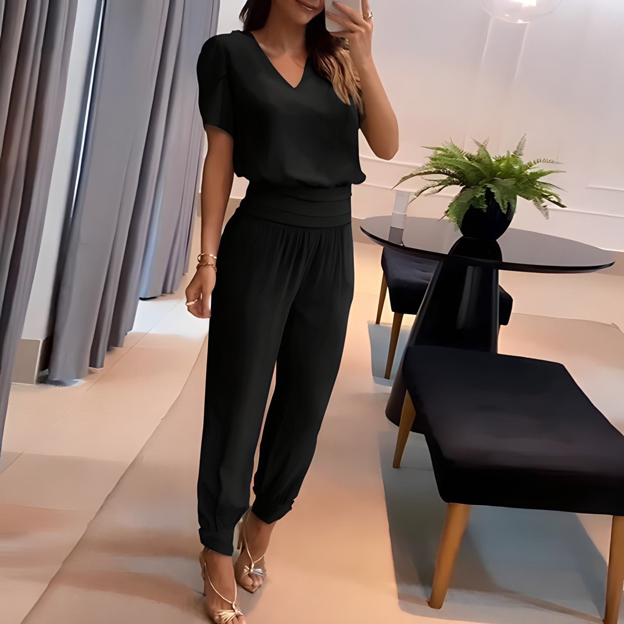 Pakwa | Stylish Blouse & Pants Set – Trendy & Effortless