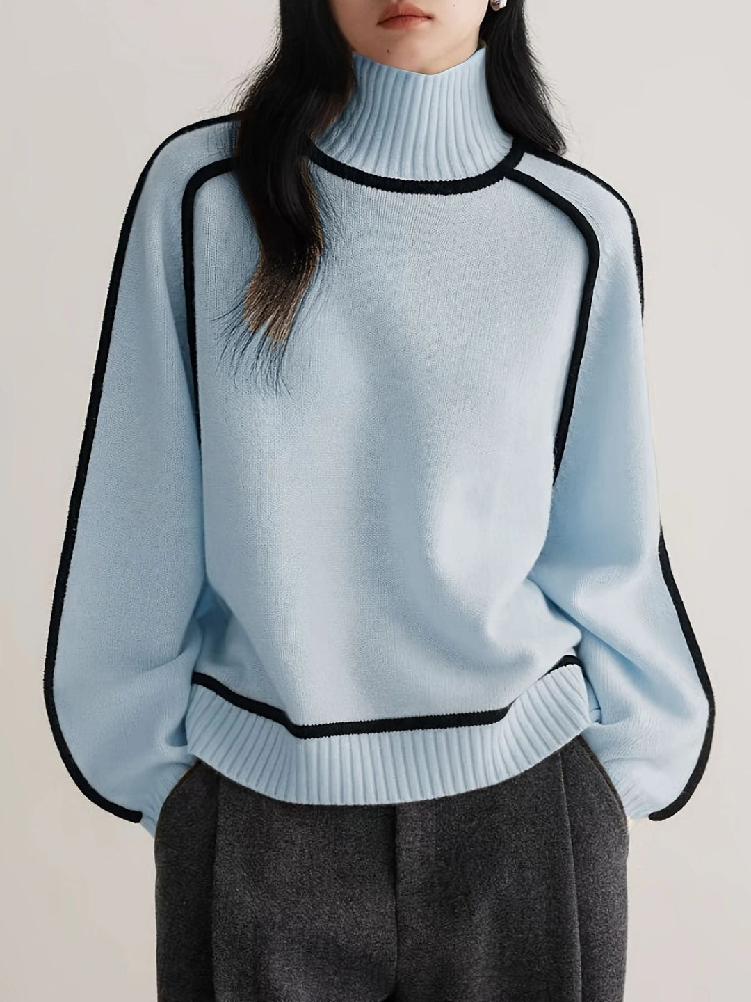 Cloe | Soft Cashmere Turtleneck Sweater