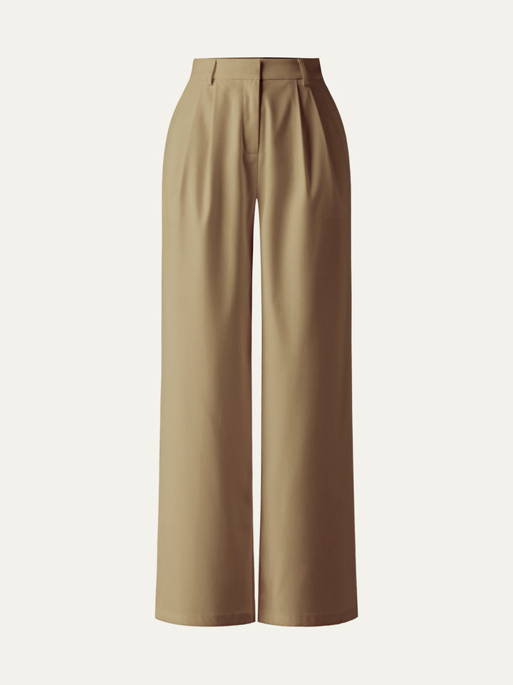 Effortless Wide-leg Tailored Pant