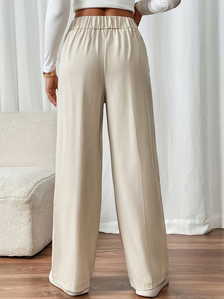 Ella | High Waist Straght Leg Pants