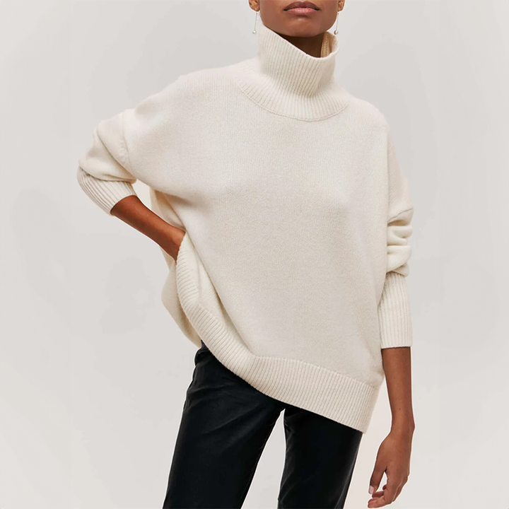 Cloe | Oversized turtleneck sweater