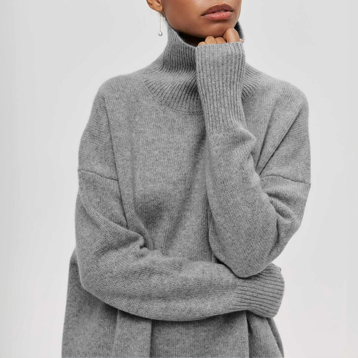 Cloe | Oversized turtleneck sweater