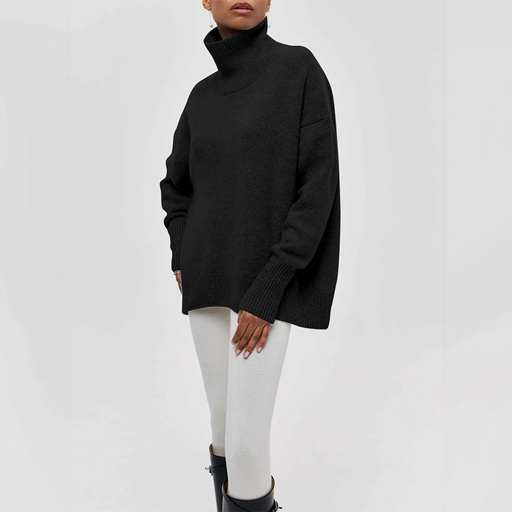 Cloe | Oversized turtleneck sweater