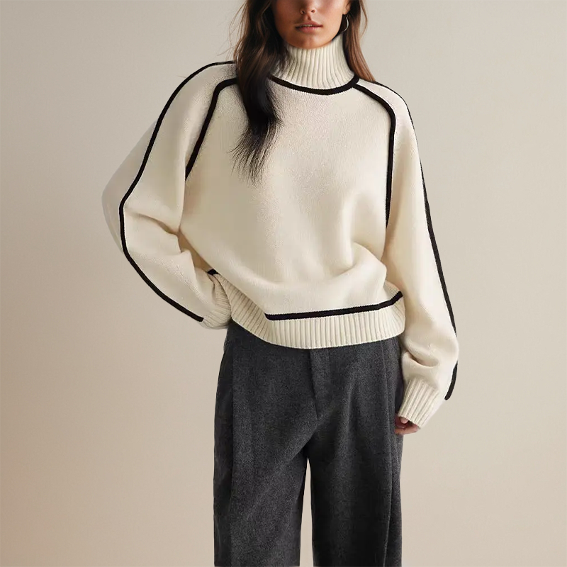 Cloe | Soft Cashmere Turtleneck Sweater