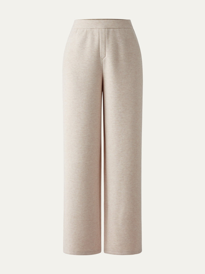 High Waisted Cozy Straigh Leg Pant