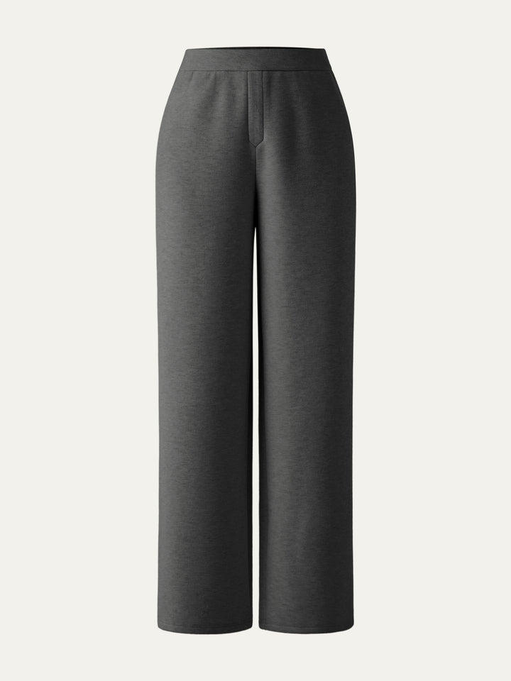 High Waisted Cozy Straigh Leg Pant